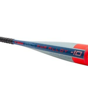 Mizuno B21 PWR Alloy Big Barrel -10 USA Youth Baseball Bat (Grey, Blue, Orange Barrel w/ Black Handle)
