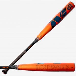 Louisville Slugger Meta -3 BBCOR Baseball Bat (Black, Orange)