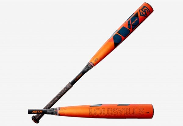 Louisville Slugger Meta -3 BBCOR Baseball Bat (Black, Orange)