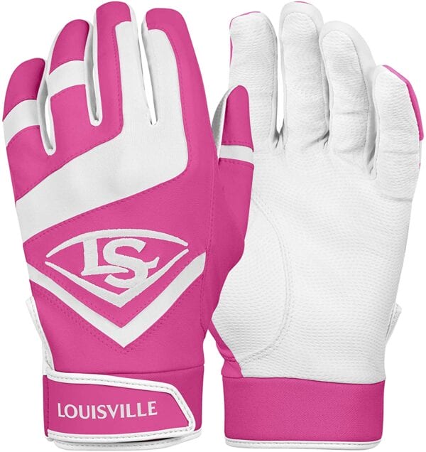 Louisville Slugger Genuine (Pink) Batting Gloves