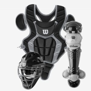 Wilson C200 Youth Catcher's Gear Kit - Black