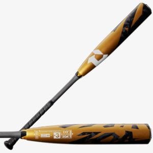 Demarini Zoa BBCOR Baseball Bat (Gold, Grey, Black)