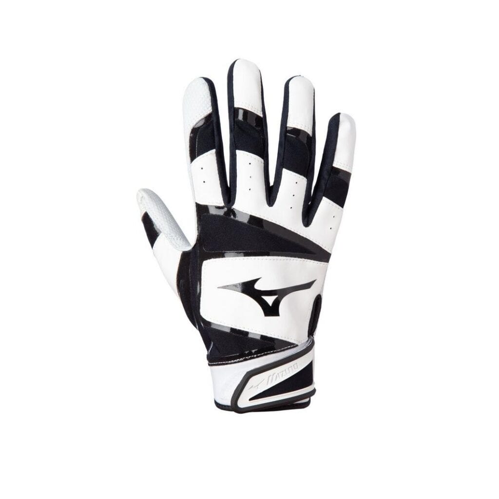 mizuno double leather batting gloves