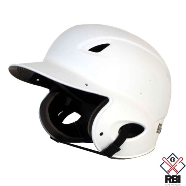 MVP Adjustable Batting Helmet - Matte White