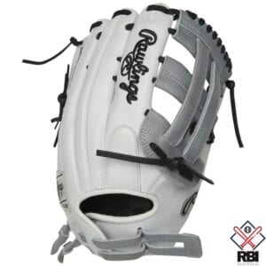 Rawlings Heart of the Hide 12.75" Fastpitch Softball Glove (White/Grey)