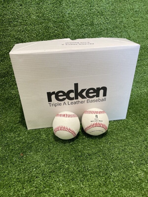 RECKEN AAA Series 9 Inch Leather Baseball (Ten Dozen)
