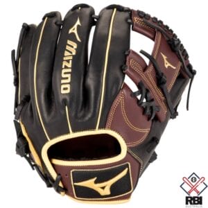 Mizuno MVP Prime 11.75" Baseball Glove - Black/Brown