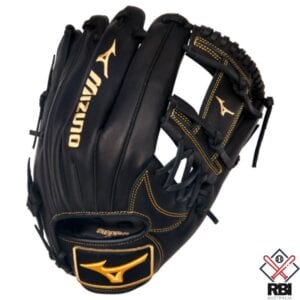 Mizuno MVP Prime 11.75" Baseball Glove - Black/Gold