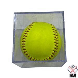 MVP Ball Display Cube - Softball