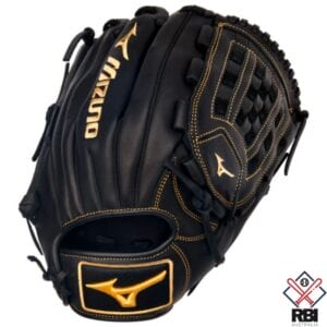Mizuno MVP Prime 12" Baseball Glove - Black/Gold