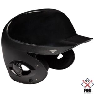 Mizuno MVP Series Solid Batting Helmet - Black