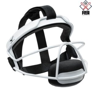Mizuno Wire Fastpitch Softball Fielder's Mask - White - L/XL