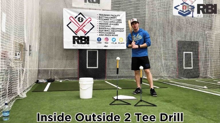 RBI Academy Drill – Inside Outside 2 Tee Drill