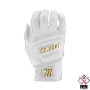 Marucci Pittards Reserve Adult Batting Gloves - White