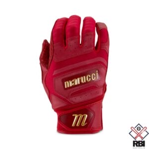 Marucci Pittards Reserve Adult Batting Gloves - Red