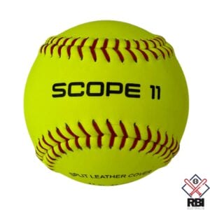 RECKEN SCOPE 11 Inch Leather Softball (Single)