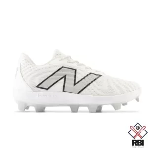 New Balance 4040 V7 Moulded Cleats - White (PL4040W7)