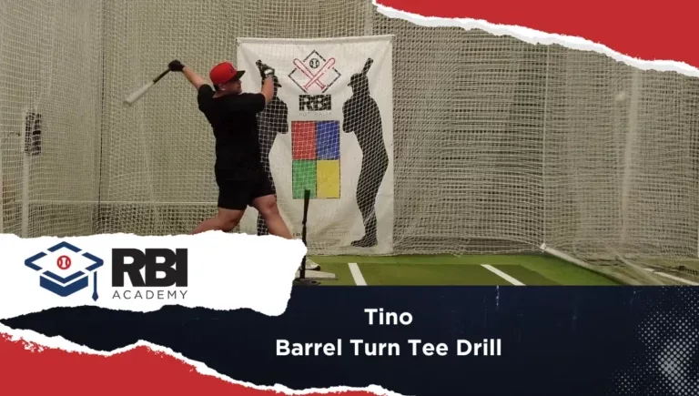 Barrel Turn Tee Drill | RBI Academy Hitting Drill