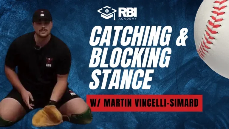 Catching & Blocking Stance | RBI Academy Drills
