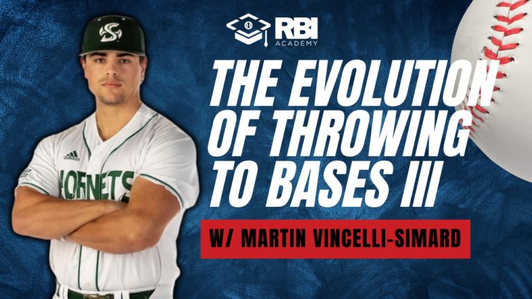Evolution of Throwing to Bases Part 3 | RBI Academy Drills