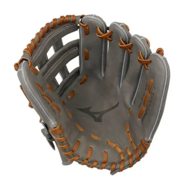 Mizuno Pro Select 12" Infield/Pitcher's Softball Fastpitch Glove | Grey - Image 2