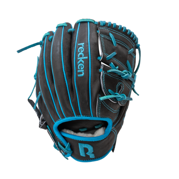 Recken Pro Series 12" RHT Baseball Glove (Black/Blue)