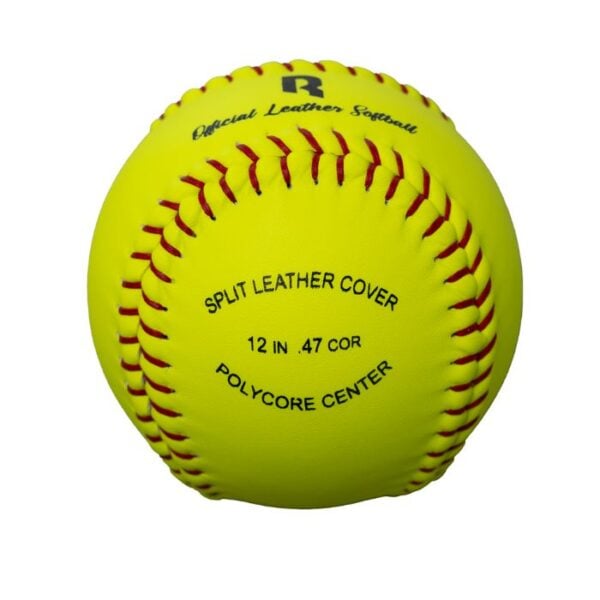 RECKEN SCOPE 12 Inch Leather Softball (Single) - Image 3