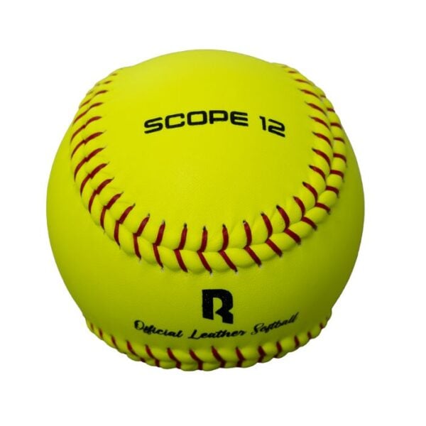 RECKEN SCOPE 12 Inch Leather Softball (Single)