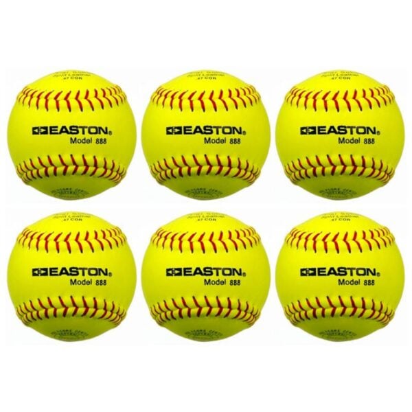 Easton 888 Softball Ball 12" (6 Pack)