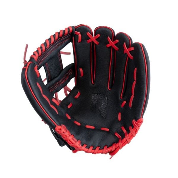 RECKEN Tuff 11.5" I-Web Baseball Glove (Black/Red) - Image 2