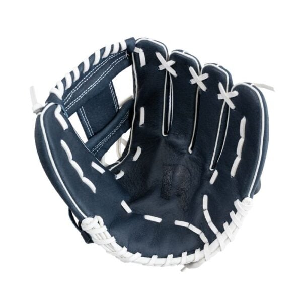 Recken Tuff 11.5" I-Web Baseball Glove (Navy Blue/White) - Image 2