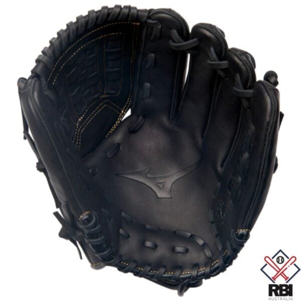Mizuno MVP Prime 12" Baseball Glove - Black/Gold - Image 2