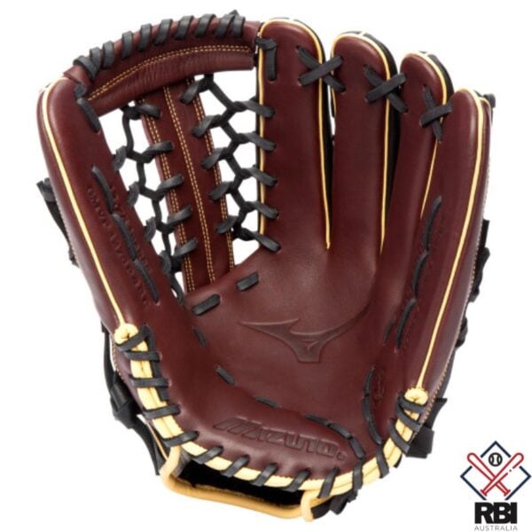 Mizuno MVP Prime 12.75"  Baseball Glove - Black/Brown - Image 2