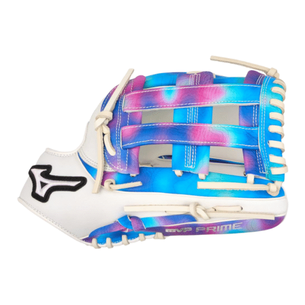 Mizuno MVP Prime M-Print Series 12.5” Fastpitch Softball Glove (Psychedelic) - Image 3