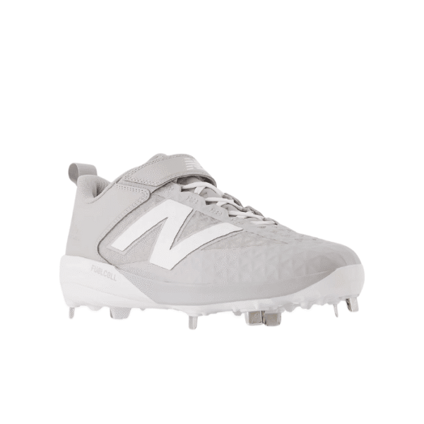 New Balance FuelCell 4040 v8 Metal Cleats (Grey) | L4040TG8 - Image 2
