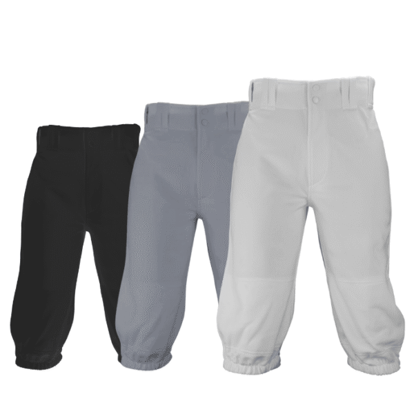 Recken Torque Knickerbocker offers durable, tapered-fit baseball pants with reinforced details for comfort, performance, and a professional look.