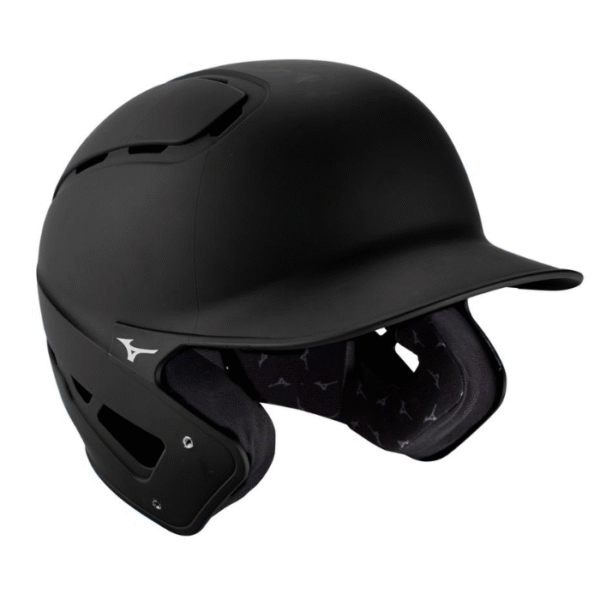 the Mizuno B6 Baseball Batting Helmet is constructed with a durable ABS plastic shell and an EVA Foam inner core for superior protection & interior comfort.