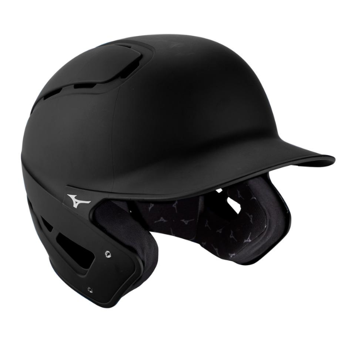 the Mizuno B6 Baseball Batting Helmet is constructed with a durable ABS plastic shell and an EVA Foam inner core for superior protection & interior comfort.