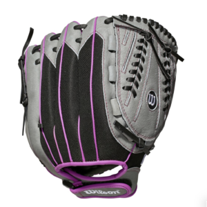 The Wilson Flash Fastpitch Softball series offers a lightweight, game-ready feel with EZ-Snap technology. Designed specifically for youth players.