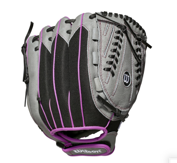 The Wilson Flash Fastpitch Softball series offers a lightweight, game-ready feel with EZ-Snap technology. Designed specifically for youth players.