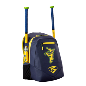 The Savannah Banana Powerised StickPack. This equipment bag features a large main compartment for helmets and gloves, dual bat sleeves.