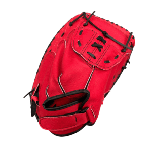 Baseline Diamond Sports Youth Catchers Mitt (Red)
