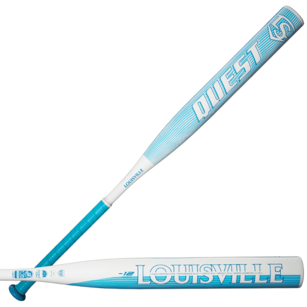 Boost swing speeds with the 2025 Louisville Slugger Quest. This -12 fastpitch bat features an ultra-balanced design for better contact and control.