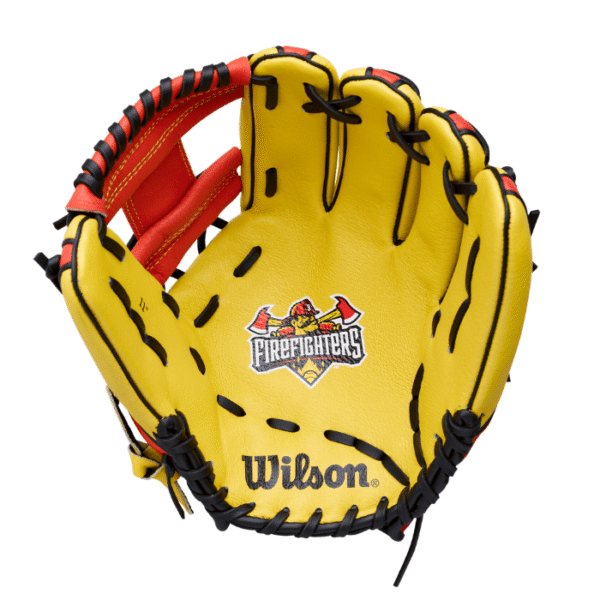 Wilson A450 Firefighters Tour Staff 11" Youth Baseball Glove - Image 2