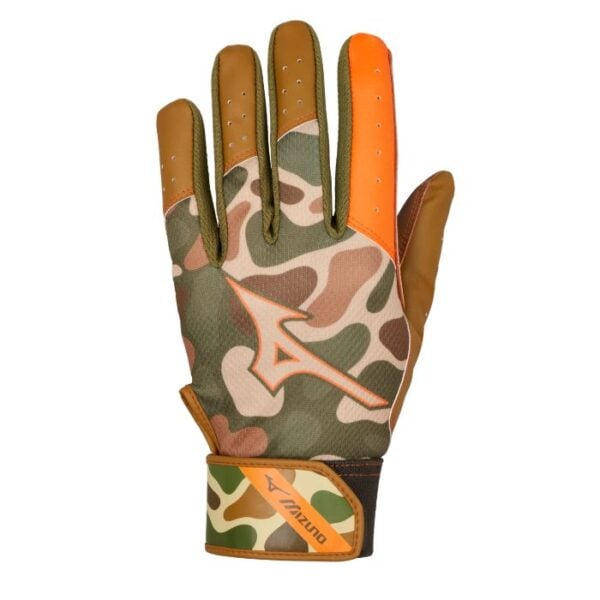 Mizuno MVP Adult Batting Gloves | Duck Camo
