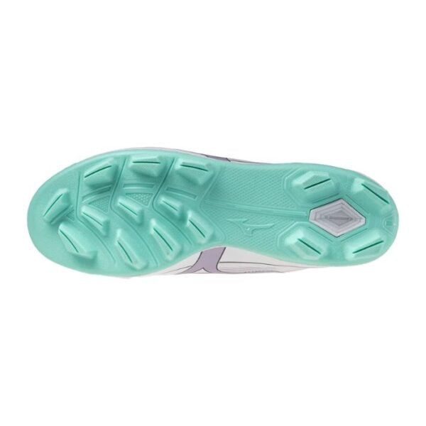 Mizuno CushionRevo Finch Women's Moulded Cleats - White/Lavender/Ice Green - Image 5