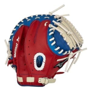 Mizuno Prospect 32.5" Catcher's Mitt | Red, White & Blue