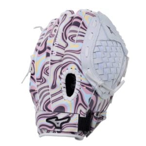 Mizuno Prospect Finch Youth 11.5" Fastpitch Softball Glove (Lavender Swirl)
