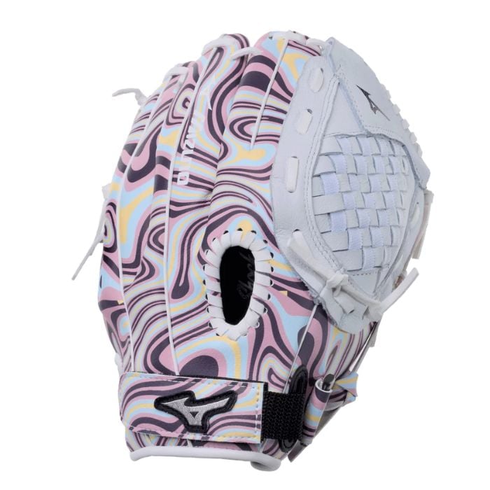 Mizuno Prospect Finch Youth 11.5" Fastpitch Softball Glove (Lavender Swirl)