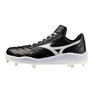 Mizuno Pro Select Metal Cleats - Black/White